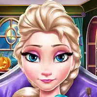 Elsa Gruseliges Halloween-Make-Up
